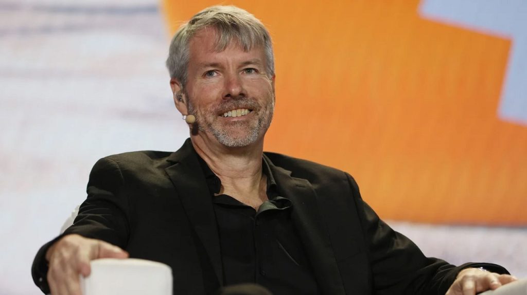 Michael Saylor, un toro de Bitcoin y CEO de la firma de software Microstrategy