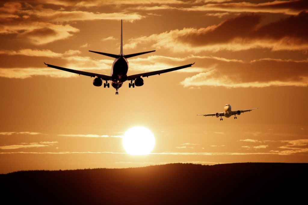 tráfico aéreo 