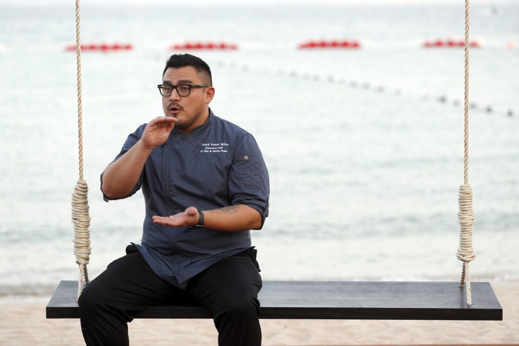 Frank Ponce, chef de La Mar en Doha