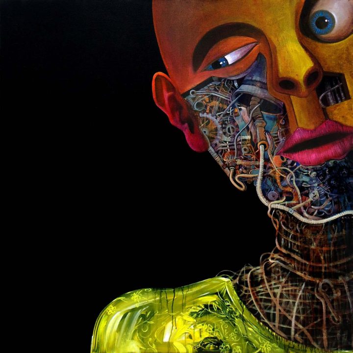 exhibición de arte